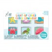 Cubes Lumineux - 6/pqt Ocean - Glo Pals