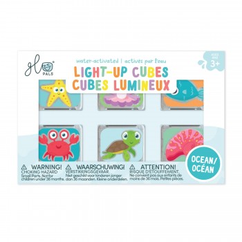Cubes Lumineux - 6/pqt Ocean - Glo Pals