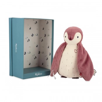 Peluche - Manchot Rose avec Bruits Blancs - Kaloo