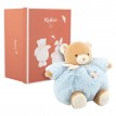 Peluche - patapouf Ours Bleu 25cm - Kaloo