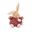 Peluche - Patapouf Lapin Musical - Rose Foncé 17cm