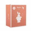 Peluche - Patapouf Lapin Musical - Rose Foncé 17cm