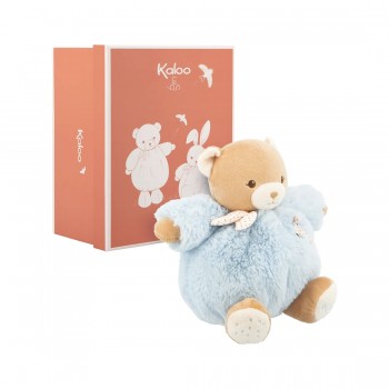 Peluche - Patapouf - Ours Bleu 17cm - Kaloo