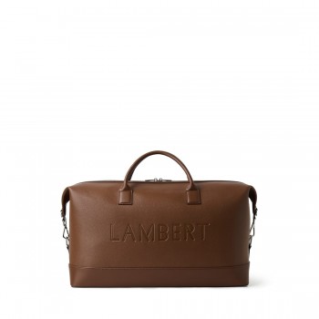 Sac de Voyage Fourre-tout en Cuir Vegan - Le June - Hazelnut - Lambert