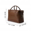 Sac de Voyage Fourre-tout en Cuir Vegan - Le Mae - Lambert