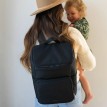 Sac à Couches en Nylon Noir - Le Anabelle - Lambert