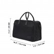Sac de Voyage en Nylon Petit - Le Amalfi - Noir - Lambert