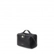Trousse à Maquillage en Cuir Vegan - La Jolie - Noir - Lambert