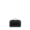 Trousse à Maquillage en Cuir Vegan - La Jolie - Noir - Lambert