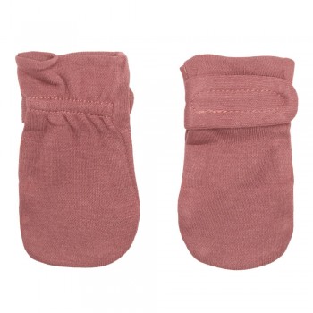Mitaines Anti-égratignures Bambou - Framboise - Perlimpinpin