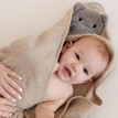 Serviette à Capuchon - Hippopotame - Perlimpinpin
