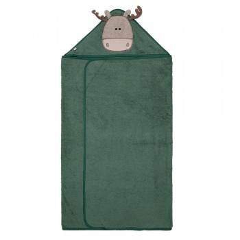 Serviette à Capuchon Pour Enfant - Orignal - Perlimpipin