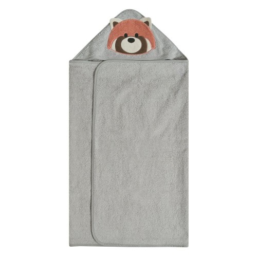 Serviette à Capuchon pour Enfant - Panda Roux - Perlimpinpin Serviette à Capuchon pour Enfant - Panda Roux - Perlimpinpin
