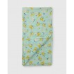 Couverture en Mousseline de Bambou - Citron - Loulou Lollipop