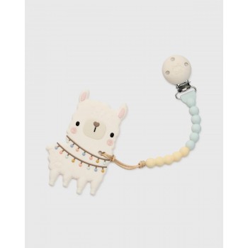 Attache-suce et Jouet de Dentition - Lama - Loulou Lollipop