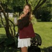Sac Fourre-tout en Suède Vegan - Le Katy - Cassis - Lambert Sac Fourre-tout en Suède Vegan - Le Katy - Cassis - Lambert