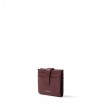 Porte-cartes Pliable en Cuir Vegan - Le Jennie - Cassis - Lambert