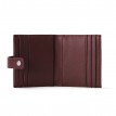 Porte-cartes Pliable en Cuir Vegan - Le Jennie - Cassis - Lambert