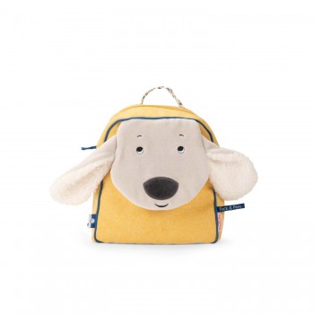 Puce & Pilou - Sac À Dos Chien Jaune - Moulin Roty
