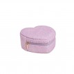 Boite à Bijoux - Coeur Scintillant Rose - Rockahula