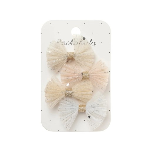 Pinces 4/pqt - Boucles en Tulle - Rockahula Pinces 4/pqt - Boucles en Tulle - Rockahula