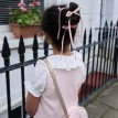 Pinces 3/pqt - Boucles Longues Rose - Rockahula