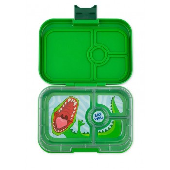 Yumbox - Panino 4 Compartiments Jurassic-green-fun