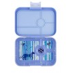 Yumbox Tapas - 4 Compartiments Hazy-blue Panther-tray