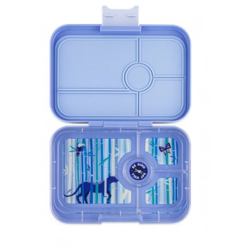 Yumbox Tapas - 4 Compartiments Hazy-blue Panther-tray